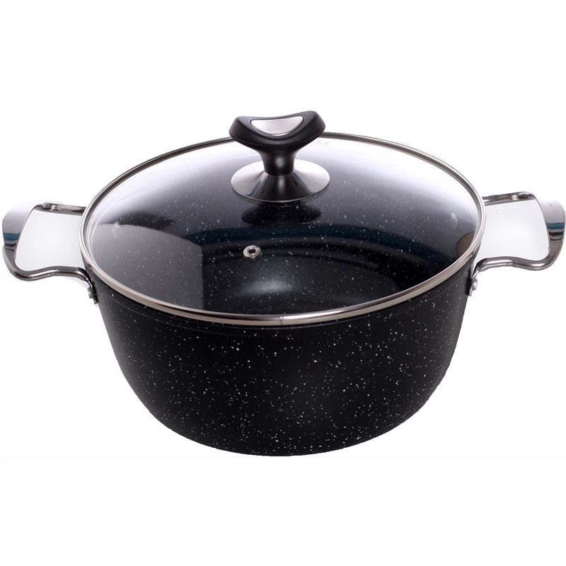 mak7 热那亚麦饭石厨房锅具五件套炒锅煎锅汤锅 已售